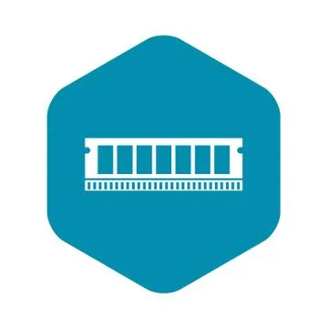 DVD RAM module for the personal computer icon イラスト素材