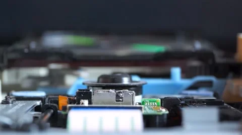 DVD ROM drive Stock Footage 44663910