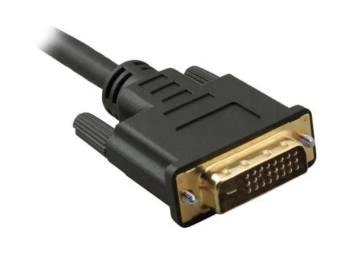 DVI Digital Video Cable Foto stock