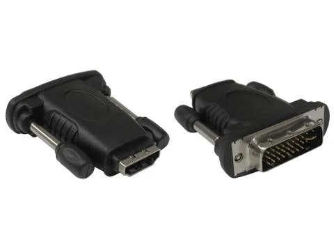 DVI to HDMI Adapter Stock Photos