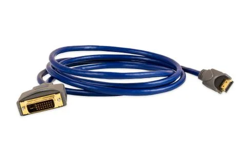 Dvi to hdmi cable Stock Photos