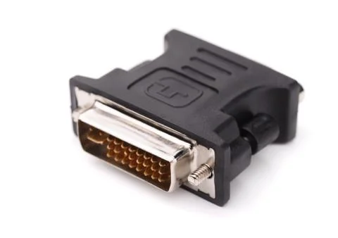 DVI to VGA adapter Stock Photos
