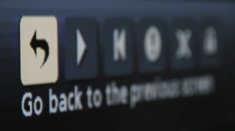 DVR Options on playback menu screen. Stock Footage 8331412