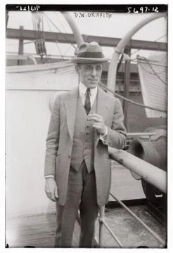 D.W. Griffith 스톡 사진