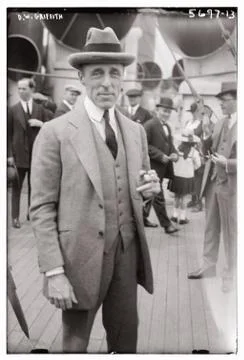 D.W. Griffith Foto stock