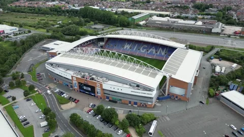 DW Stadium Stock Footage 247070299