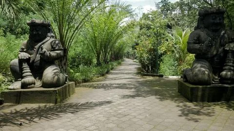 Dwarapala Statue Gate Stock Photos