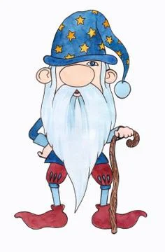 Dwarf Stock Illustration