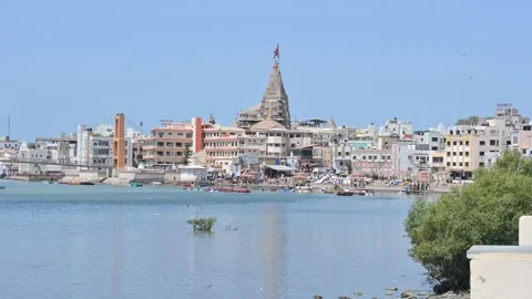 Dwarkadhish temple. Stock Footage 273566524