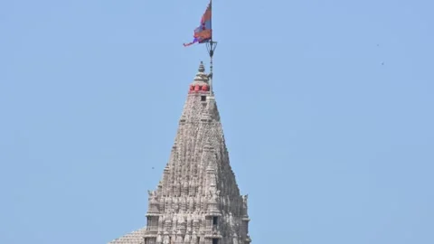 Dwarkadhish temple. Stock Footage 273567016