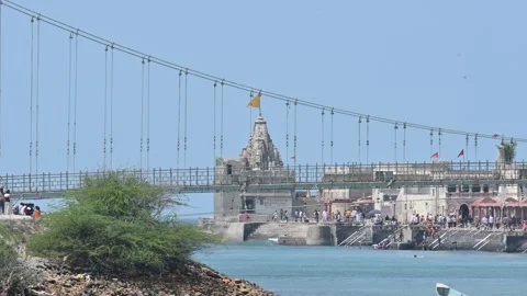 Dwarkadhish temple. Stock Footage 273567203