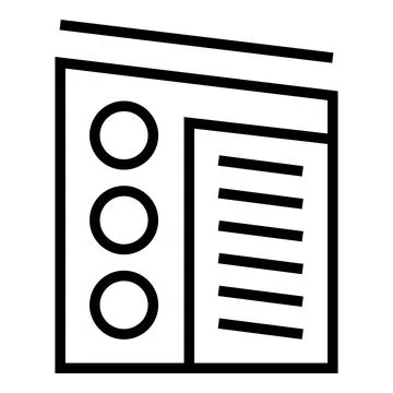 Dwelling villa icon outline vector. Home building Ilustración de archivo