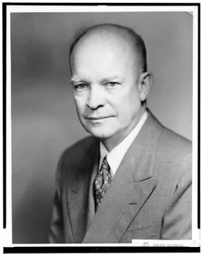 Dwight D. Eisenhower Foto stock