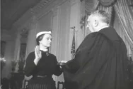 Dwight D. Eisenhower Was President During The Landmark Brown V The Board Of Stock Footage