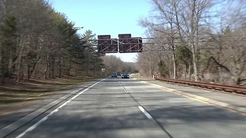 DX Driving Plate - Rear processing green screen background Stock Footage 81255794