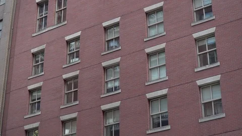 DX establishing shot of office or apartment building - 4K Stock Video Stock Footage
