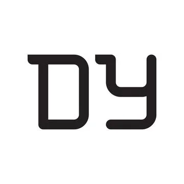 Dy initial letter vector logo icon Stock Illustration