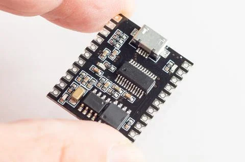 DY-SV20F Digital Audional Decoding Board in hand, Voice Control Module for .. 写真素材