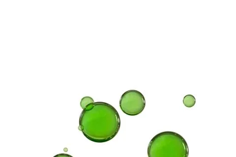 Dye bubbles Stock Photos