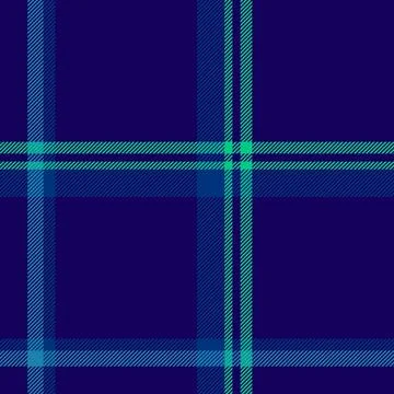 Dye plaid texture vector, genuine tartan seamless textile. Printing fabric .. Stock Illustration
