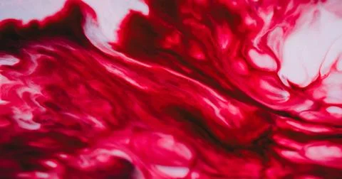 Dye stream blur acrylic spill mixing drop splash Stock Illustration