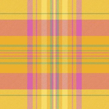 Dye tartan background vector, french pattern fabric check. Damask textile s.. Stock Illustration