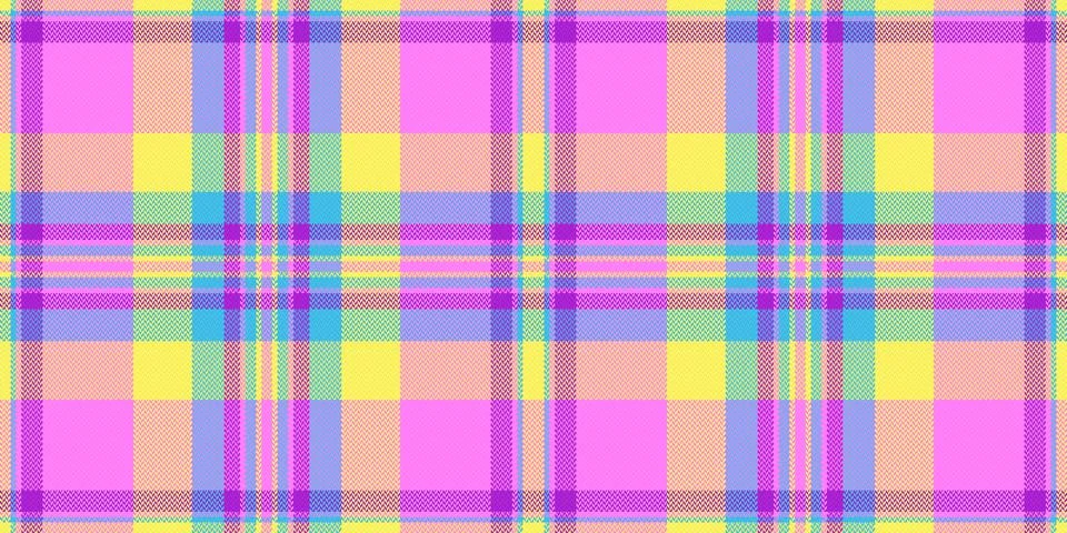 Dye textile vector background, victorian seamless pattern tartan. Smooth ch.. Stockillustratie
