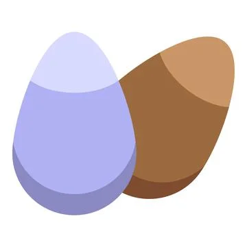 Dyed and natural easter eggs representing celebration and tradition Stock Illustration