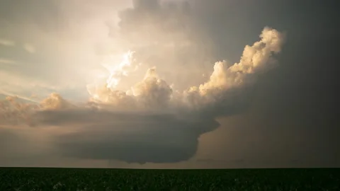 Dying Supercell Stock Footage 219720567
