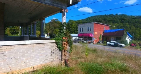 Dying Town Stockbeeldmateriaal 106896432