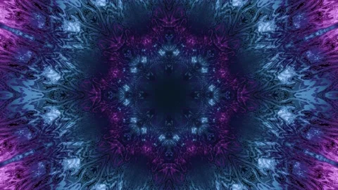 Dynamic 3d illustration forming dynamic spherical purple corridor Stock Footage 149147862