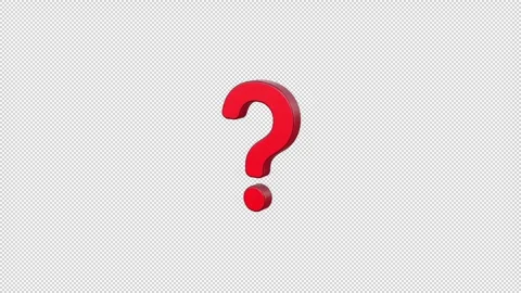 Dynamic 3D Question Mark Symbols for Designers Stock Footage 268579229