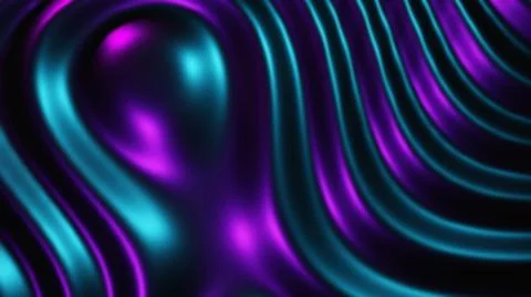 Dynamic 3d render satin fabric background Illustrazione stock