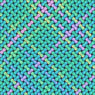 Dynamic 3D texture featuring a diagonal color gradient Illustrazione stock