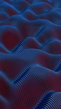 Dynamic 3D Wave Background: Innovative Canvas for Visual Storytelling. 스톡 일러스트