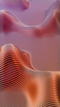 Dynamic 3D Wave Background: Inspiring Creative Ventures. Stock Illustration