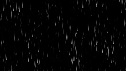 Dynamic 4K chromatic motion rain downpour visual effect Stock Footage 346545479