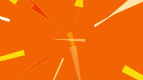 Dynamic 4K motion graphics with glowing geometric shapes Stock-Footage 345286046
