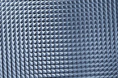 Dynamic  abctract  pattern.  White geomatric line background. 3D illustration Stock Illustration