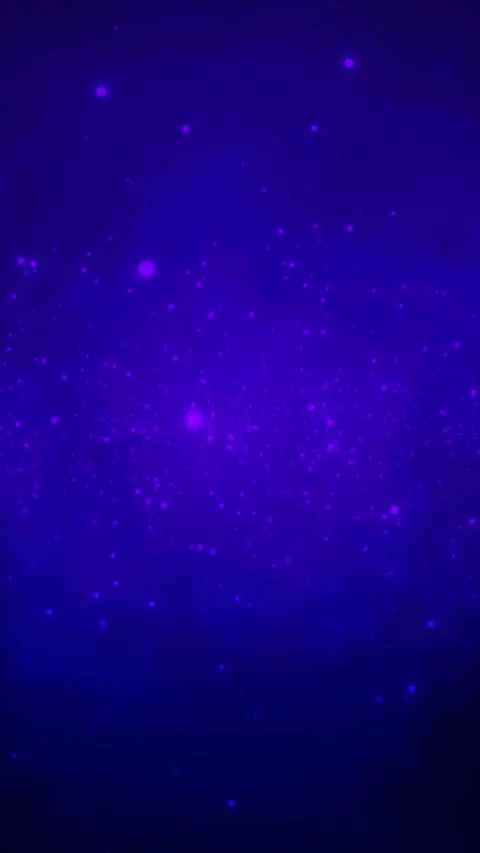 Dynamic abstract animation in deep purple with shimmering particles Stock Footage 315272097