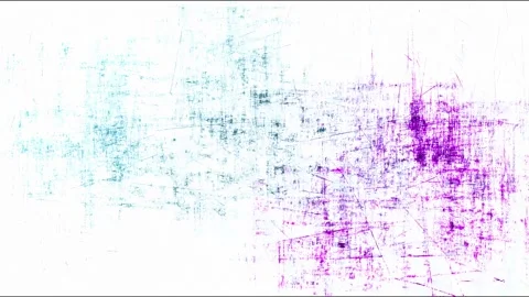 Dynamic abstract animation: seamless handdrawn stopmotion in 4k Stock Footage 315347502
