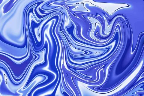 Dynamic abstract backdrop with a blue texture marble abstract on a blue bac.. Stock Photos