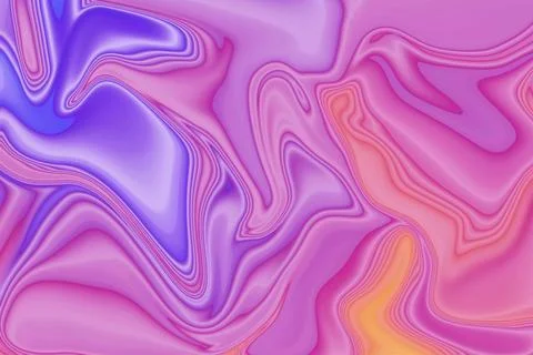 Dynamic abstract backdrop with lilac and purple paint flowing freely to cre.. Stock Illustration