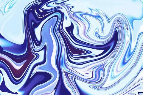 Dynamic abstract backdrop with a liquid glossy marble texture and colorful .. Stock Illustration