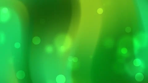 Dynamic abstract background animation with flowing green shades and glowing.. Stock Footage 312050106