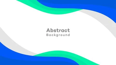 Dynamic abstract background with flowing blue, teal, and gray wave shapes 스톡 일러스트