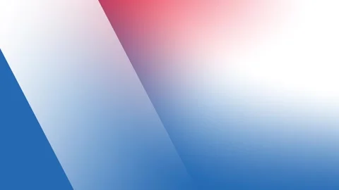 Dynamic Abstract Background with French Flag Colors Gradient Motion Graphic.. Stock Footage 340057065