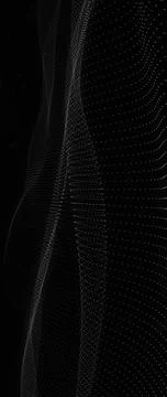 Dynamic Abstract Background: Luminous Interconnected Particle Plexus with G.. Illustrazione stock