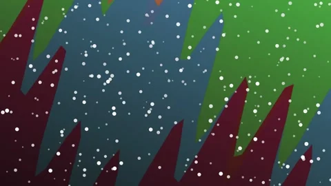 A dynamic abstract background with motion, featuring colorful shapes and wh.. Stock Footage 328885777