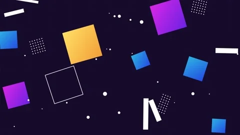 Dynamic Abstract Background with Shifting Shapes and Gradients Vidéo 331035334